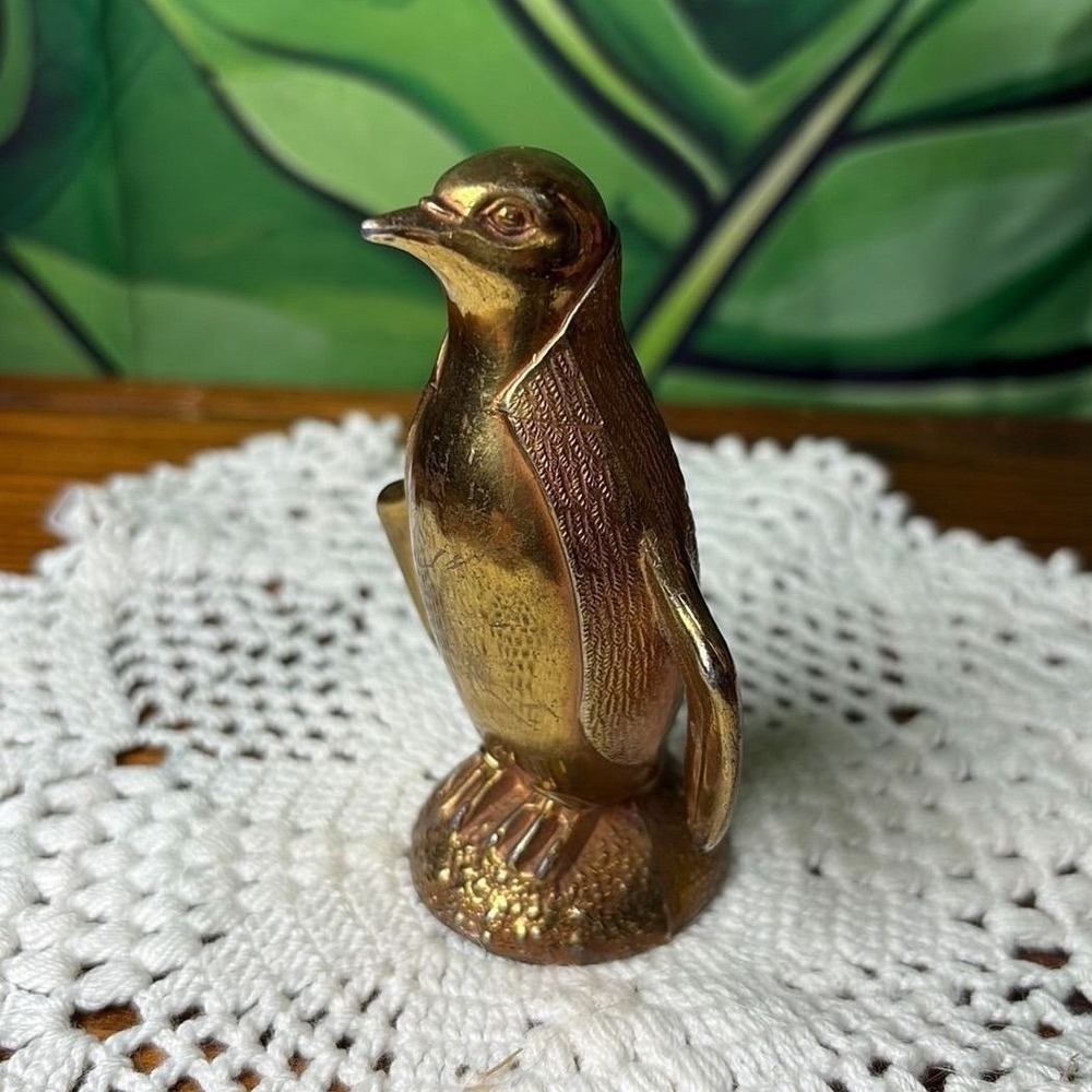 Brass Penguin Figurine